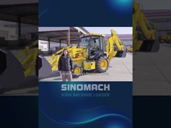 WZC20 Loader Backhoe nhỏ với động cơ Weichai / Cummins
