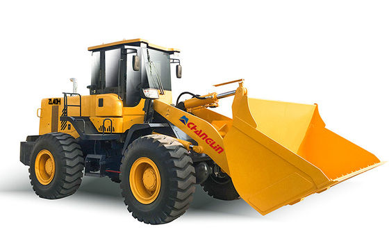Máy tải bánh xe điện Thiết bị nặng ZL40H Với hộp số ZF