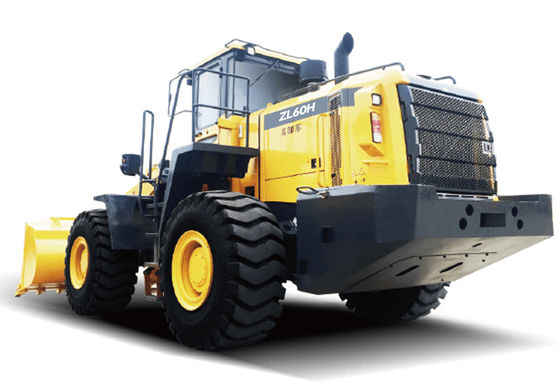 Thiết bị tải bánh xe hạng nặng ZL60H Máy xây dựng tải trước