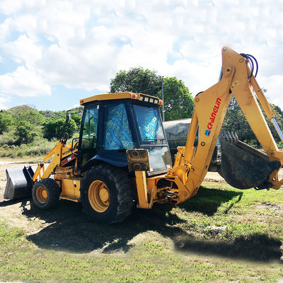 WZ30-25 Backhoe Loader Excavator 1M3 82KW 1,7 tấn Với động cơ diesel Cummins