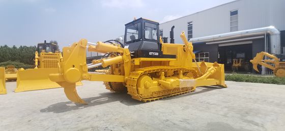 GTY320 Mini Crawler Bulldozer 257KW 37,2 Ton 10m3 Capacity Dozing Hydraulic Small Crawler Dozer